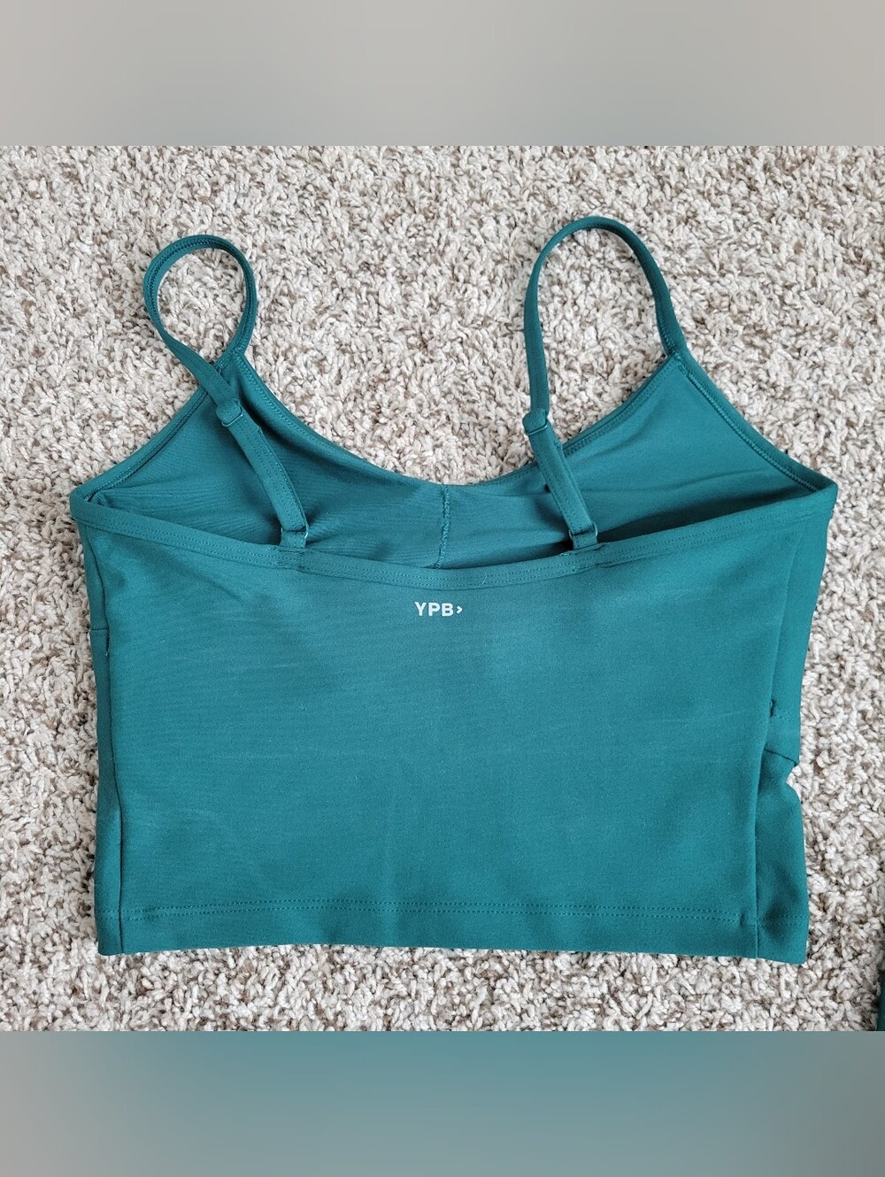 YPB Abercrombie & Fitch Matching Set Sports Bra Leggings Yoga Pants Green Small - Picture 3 of 6